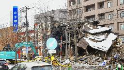 <p>　爆発のあった札幌市豊平区の現場＝２０１８年１２月</p>