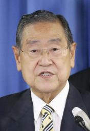 <p>　野田毅氏</p>