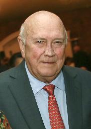 <p>　南アフリカ元大統領のデクラーク氏（ゲッティ＝共同）</p>