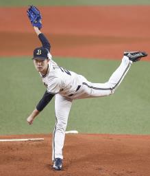 <p>　ロッテ戦に先発したオリックス・田嶋＝京セラドーム</p>
