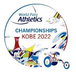 <p>　パラ陸上の２０２２年世界選手権神戸大会のロゴ</p>