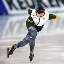 <p>　女子１５００メートル　優勝した高木美帆＝ソルトレークシティー（ＡＰ＝共同）</p>