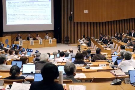 <p>　日本学術会議の総会＝１０日午後、東京都港区</p>