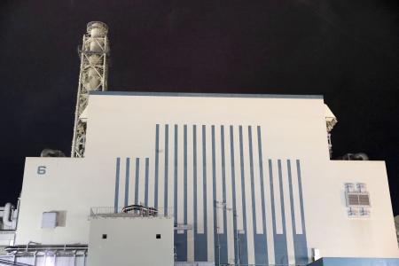 <p>　新潟県の東京電力柏崎刈羽原発６号機＝２月</p>