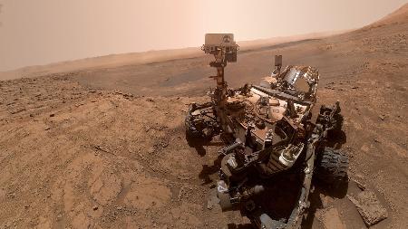 <p>　火星で活動する探査車キュリオシティー（ＮＡＳＡ提供・共同）</p>