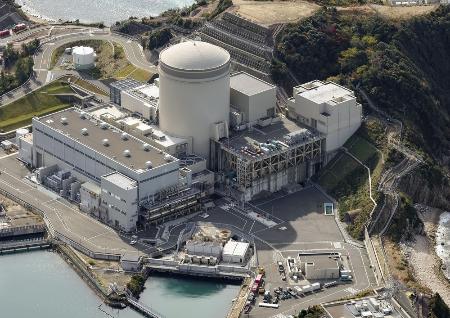 <p>　関西電力美浜原発３号機＝２０２５年１１月、福井県美浜町</p>