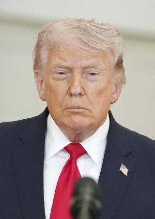 <p>　トランプ米大統領（ゲッティ＝共同）</p>