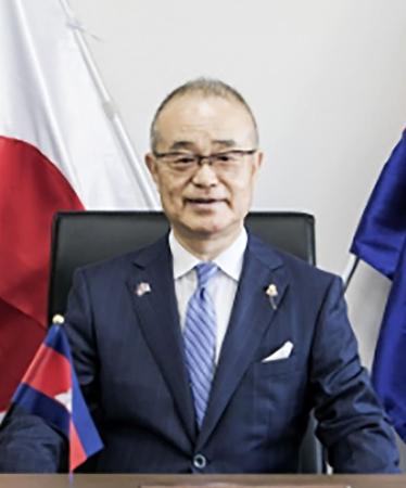 <p>　田井進氏（在仙台カンボジア王国名誉領事館のサイトから）</p>