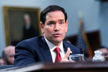 <p>　ルビオ米国務長官＝２日、ワシントン（ＡＰ＝共同）</p>