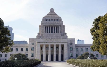 <p>　国会議事堂</p>