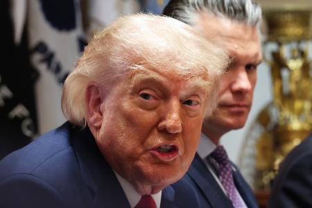 <p>　トランプ米大統領＝５月、ワシントン（ゲッティ＝共同）</p>