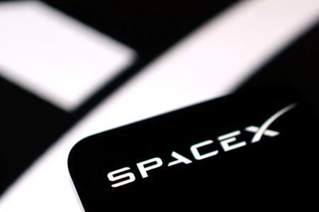<p>　米宇宙開発企業スペースＸのロゴ（ロイター＝共同）</p>