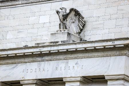 <p>　米ＦＲＢの建物＝２０２４年１０月、ワシントン（ゲッティ＝共同）</p>