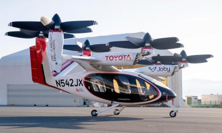 <p>　米新興企業ジョビー・アビエーションが開発する電動垂直離着陸機「ｅＶＴＯＬ」</p>