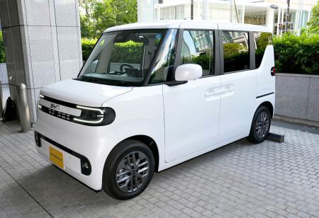 <p>　ＢＹＤが発売する軽ＥＶ「ＲＡＣＣＯ（ラッコ）」＝横浜市</p>