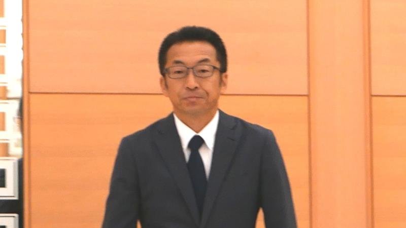株主総会で承認された山口新社長=29日、千葉市中央区
