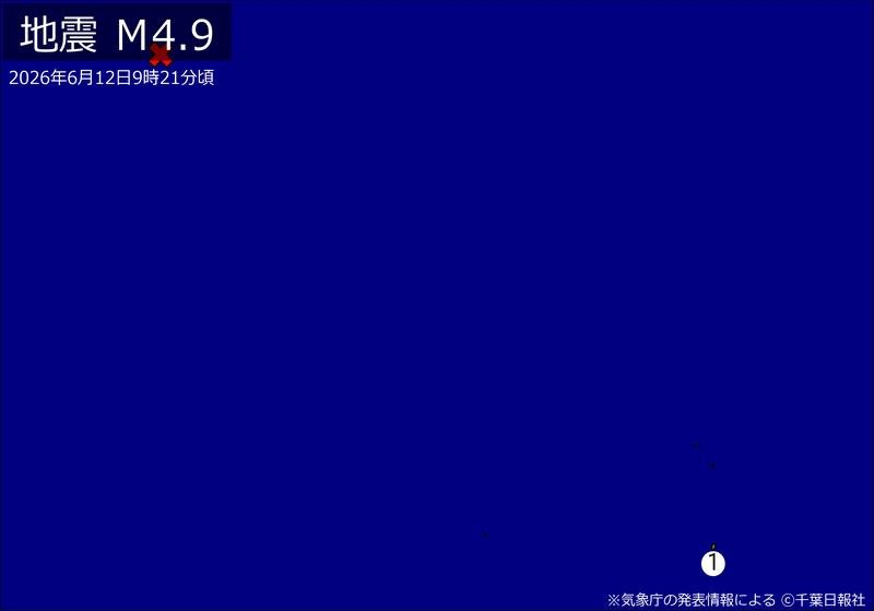 震度分布図