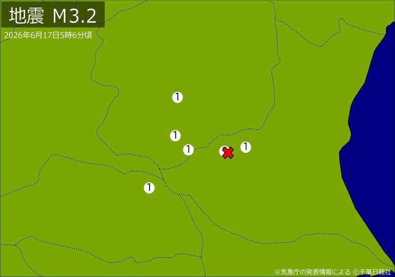 震度分布図