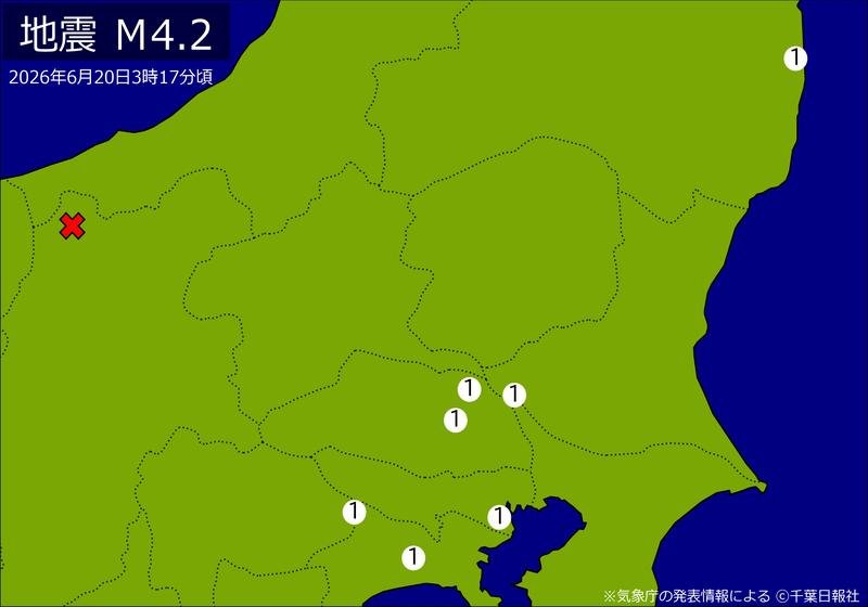 震度分布図