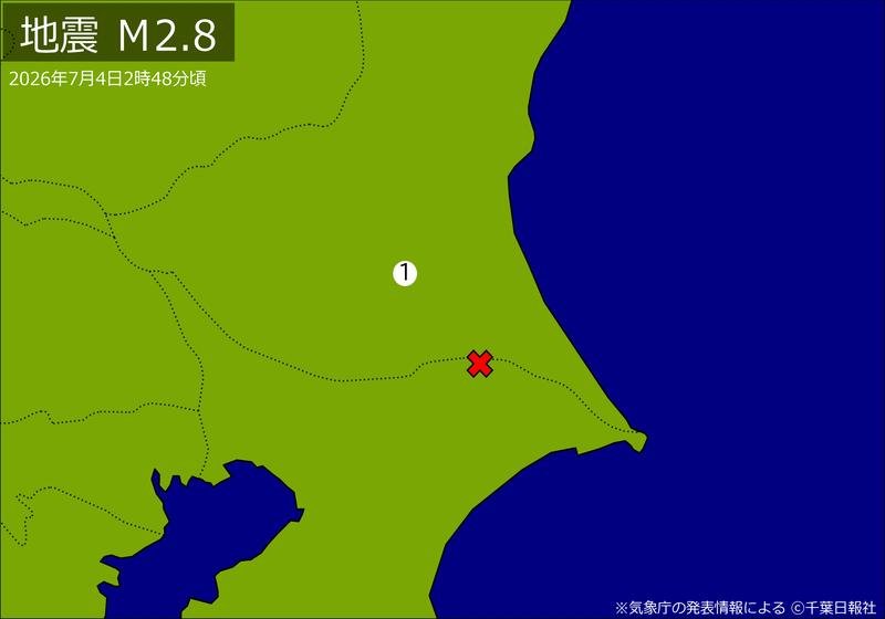 震度分布図