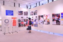 浦安ゆかりの選手紹介　市役所で五輪パラパネル展【２０２０東京五輪】