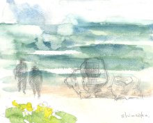 【海の声を聴く】（２）　作・蓮見仁