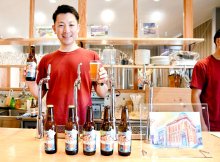 小江戸佐原ビール　誕生に「乾杯」　伊能忠次郎商店　地元産ホップ使用
