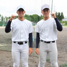 結束強い双子バッテリー　夏の「劇的勝利」再現へ　八千代松陰　【熱戦の鼓動　２０２２千葉高校野球】第２部（１）