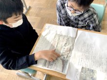考え明確に　交流し考察　佐原小学校（香取市）　【ＮＩＥ報告　千葉県内実践校の取り組み】（１２）