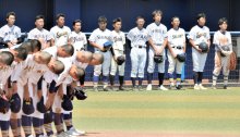 垣根越え結束「仲間に感謝」　鎌ケ谷西　船橋豊富　白井　八千代西　四街道北　第１０５回全国高校野球　千葉大会　第３日