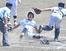 得点の裏に確かな走塁　東京学館、地力　第１０５回全国高校野球大会　千葉大会　第８日