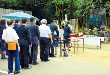 福田村事件から１００年　節目の日に鎮魂の祈り　野田で慰霊式　交流会に野田市と柏市の職員も参加