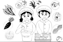 ＜食料自給率＞　身近な学校給食から　【現代食事考】（１６２９）