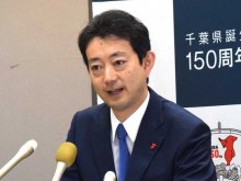 知事「６３０万県民に感動を」  　我孫子市長「旋風巻き起こして」　中央学院センバツ出場