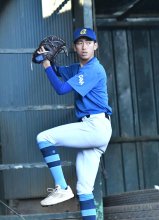 伝家の宝刀カッター　三宅遼真投手　【聖地を駆ける　中央学院の頂戦】