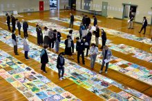 入賞４０４点決まる　こども県展中央審査会　１２月１０日から県立美術館で展示