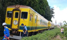 脱線のいすみ鉄道「３月再開で調整」　大多喜町長