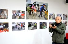 朝市ありのまま活写　撮影続け半世紀、６６枚展示　市原の加藤さん写真展　勝浦