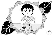 ＜夏休みの子どもの食生活＞　家族と共に規則正しく　【現代食事考】（１７２３）