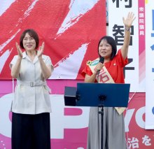 排外主義、差別に反対　共産新人　白石ちよ氏（４９）　【参院選ちば２０２５　候補者を追う】（３）