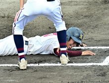 継続試合再開も打者１人で終了　第１０７回全国高校野球　千葉大会　第７日