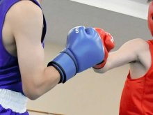 ボクシング・片岡（習志野）バンタム級Ｖ　全国高校総体　第１１日