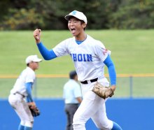 １年生熱投、リード死守　八千代松陰・勇　第７８回秋季千葉県高校野球大会　準々決勝