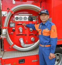 地域の安全守って４０年　富里で農業、消防団長の重責担う・大沢弘さん（６０）　【ひと模様】
