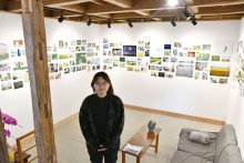 春夏秋冬の活動記録１７０枚　卒業前に香取で写真展　宣伝尽力の協力隊・正慶さん