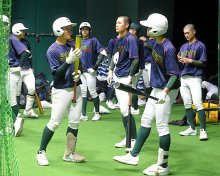 悪天候順延２６日決戦　休めることプラスに　高貝主将前向き　第９８回選抜高校野球