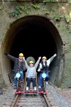 レールを自転車でＧＯ！　小湊鉄道が新アクティビティー　１２日から