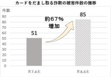 電話de詐欺最前線　６月１１日現在（暫定値、ＳＮＳ型詐欺は含まず）