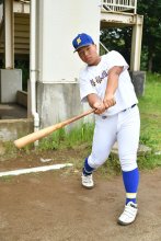 筋骨隆々長距離砲　理想は低弾道アーチ　志学館　杉本有翼　【フルスイング～新時代の主役～】　（５）