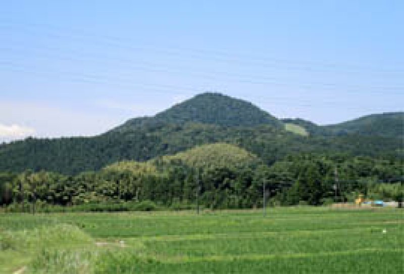 久留里線平山駅からの上総富士